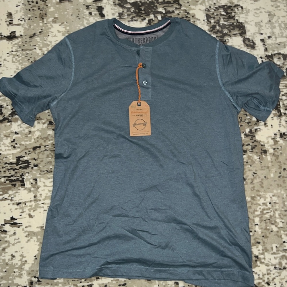 Weatherproof Vintage Henley Short Sleeve